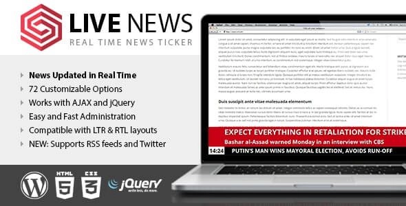 Live News 2.18 GPL Plugins