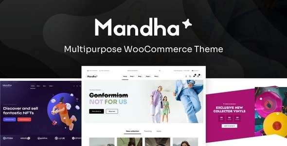 Mandha Multipurpose WooCommerce Theme 1.2.0 GPL Theme