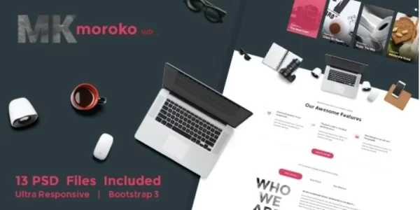 Moroko – Creative Bootstrap Responsive WordPress Theme 1.0.0 GPL Theme