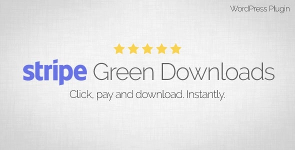 Stripe Green Downloads WordPress Plugin 2.03 GPL Plugins