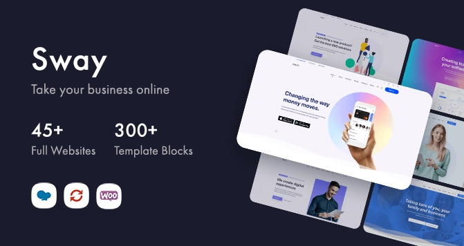 Sway Multi-Purpose WordPress Theme with Page Builder 3.6 GPL Theme