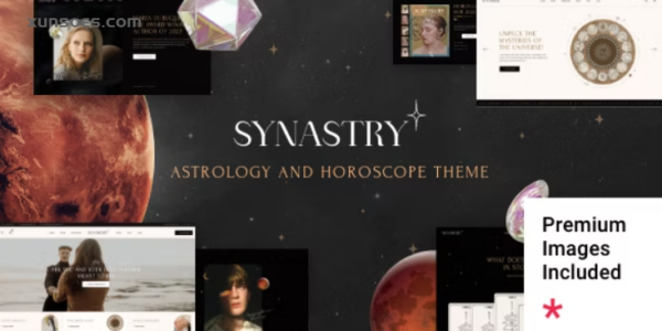 Synastry Astrology and Horoscope Theme 1.0.0 GPL Theme