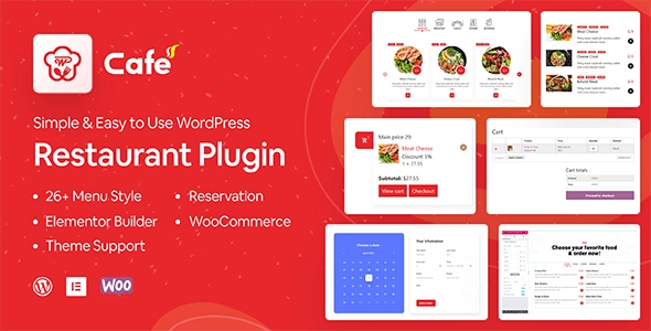 Table Reservation, Food Menu Online Food Ordering for WooCommerce 2.2.14 GPL Plugins