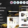 Taxiar Online Taxi Service WordPress Theme 1.0.0 GPL Theme