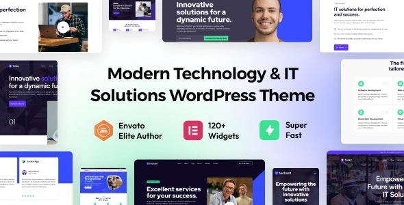 Techant Technology IT Solutions WordPress Theme 1.0.0 GPL Theme