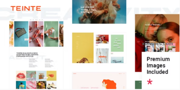 Teinte Creative Portfolio Theme 1.0 GPL Theme