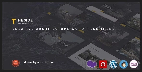 TheSide Creative Architecture WordPress Theme 4.2 GPL Theme