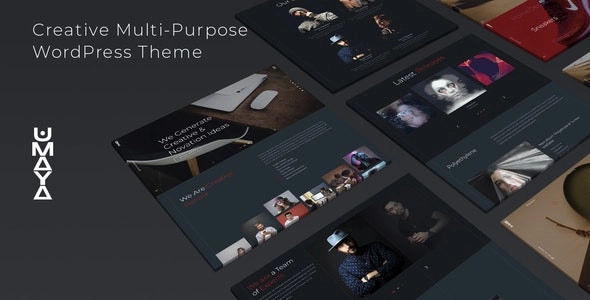 Umaya Creative Portfolio Agency WordPress Theme 1.0 GPL Theme
