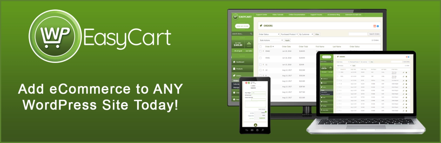 WP EasyCart PRO 5.4.3 GPL Plugins