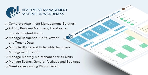 WPAMS Apartment Management System for wordpress 31.0 GPL Plugins