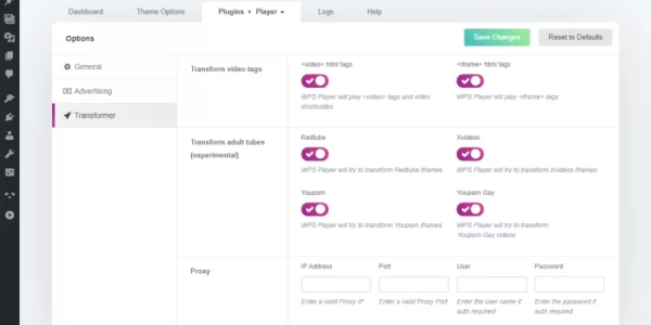 WPS Player [WP-Script] 2.3.0 GPL Plugins