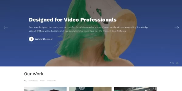 WPZOOM Reel 3.0.7 GPL Theme