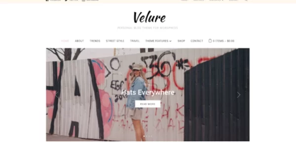 WPZOOM Velure 1.0.9 GPL Theme