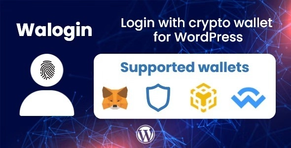 Walogin Login with crypto wallet for WordPress 2.0.3 GPL Plugins