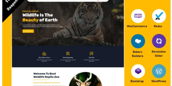 Wildlife WooCoomerce WordPress Theme 1.0.0 GPL Theme