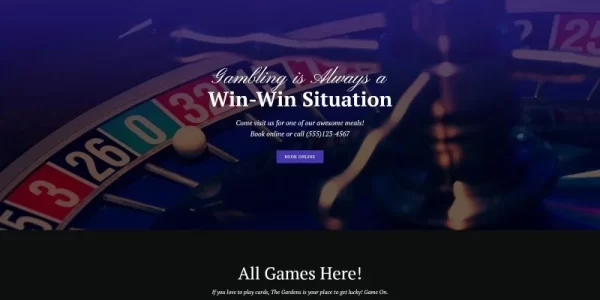 WinWin Casino Website WordPress theme WordPress Theme 1.0.0 GPL Theme