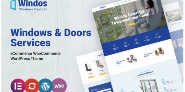 Windos Windows Doors WooCommerce Theme 1.0.0 GPL Theme