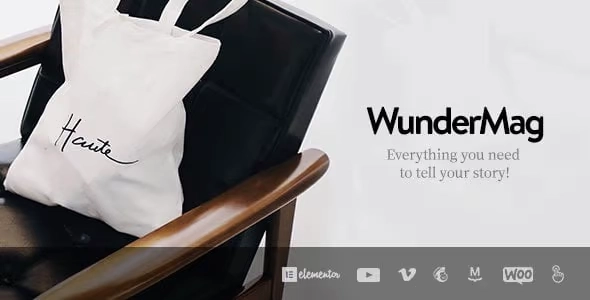 WunderMag A WordPress Blog / Magazine Theme | Blog / Magazine 2.6.2 GPL Theme