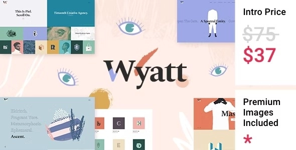 Wyatt Creative Portfolio Theme 1.0 GPL Theme