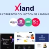 XLand Multipurpose Collection of Landing Pages WordPress Theme 2.0.2 GPL Theme