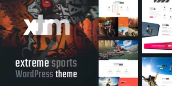 XTRM Extreme Sports 1.1.2 GPL Theme