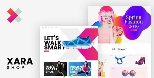 Xara Responsive WooCommerce Shop Theme 1 GPL Theme