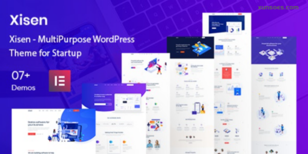 Xisen  – MultiPurpose WordPress Theme for Startup 1.0.0 GPL Theme