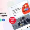 Xotric Creative Agency WordPress Theme + RTL 1.1 GPL Theme