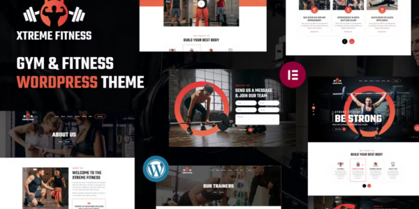 Xtreme Fitness | Gym Fitness WordPress Theme 1.0 GPL Theme