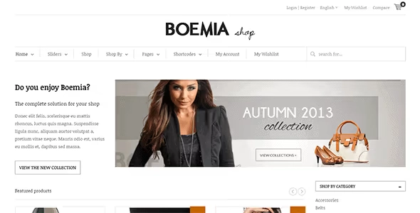 YITH BOEMIA THE BEST WORDPRESS ECOMMERCE THEME 1.7.2 GPL Theme