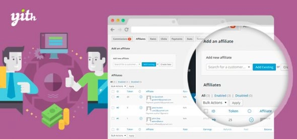 YITH WooCommerce Affiliates Premium 3.5.0 GPL Plugins