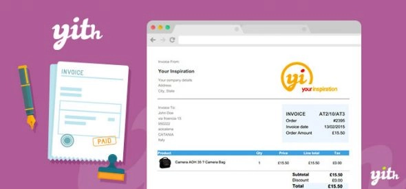 YITH WooCommerce PDF Invoice and Shipping List 4.16.0 GPL Plugins