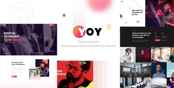 YOY Event Conference 1.1.3 GPL Theme