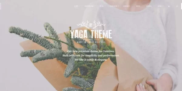 Yaga Multipurpose WordPress Theme 2.4.6 GPL Theme