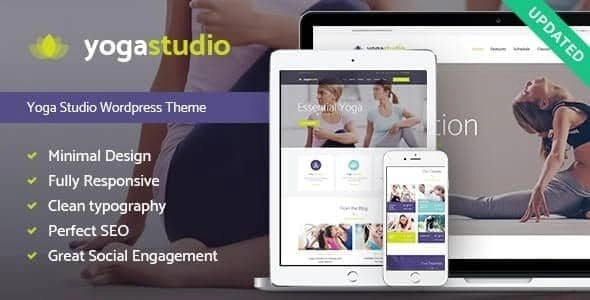 Yogastudio, Gym and Healthcare WordPress Theme 1.7.2 GPL Theme