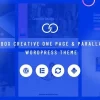 Yoox Creative One Page Parallax WordPress Theme 1.0 GPL Theme