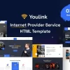 Youlink Broadband Internet Services WordPress Theme 1.0.1 GPL Theme