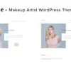 Yvonne Makeup Artist WordPress Theme 1.0 GPL Theme
