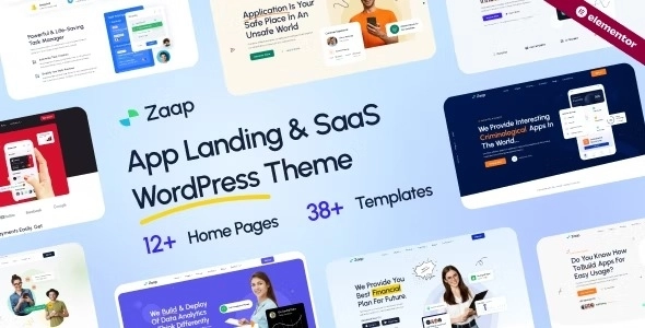Zaap SaaS App WordPress Theme 1.0.0 GPL Theme