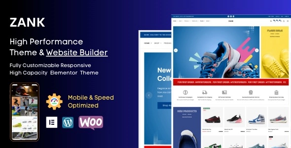 Zank Elementor WooCommerce Theme Builder 1.0.3 GPL Theme