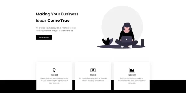 Zetter Business Multipurpose Black&White WordPress Elementor Theme WordPress Theme 1.0.0 GPL Theme