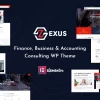 Zexus Accounting and Consulting Business WordPress Theme 1.3 GPL Theme