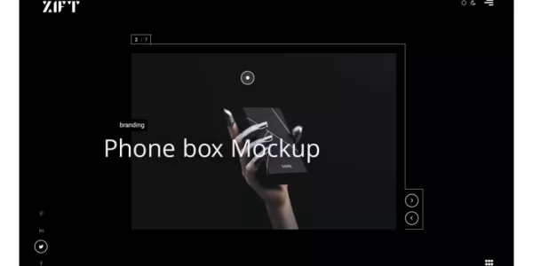 Zift Creative WordPress Portfolio 1.0.0 GPL Theme