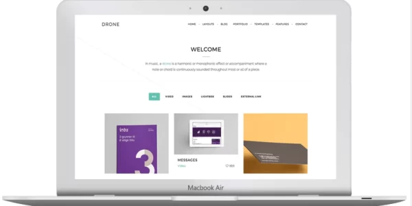 ZigZagPress Drone WordPress Theme 1.1.1 GPL Theme