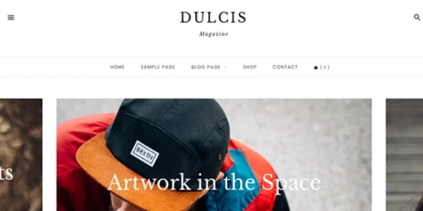 ZigZagPress Dulcis 1.1 GPL Theme
