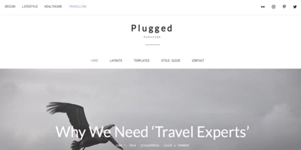 ZigZagPress Plugged 1.3 GPL Theme