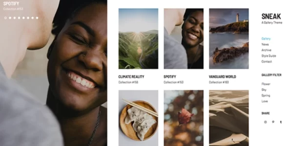 ZigZagPress Sneak 1.0.1 GPL Theme