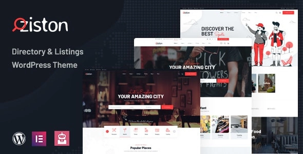 Ziston Directory Listing WordPress Theme 1.2.6 GPL Theme