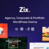 Zix Digital Agency MultiPurpose WordPress Theme 1.0.5 GPL Theme