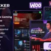 Zocker E-Sports Online Gaming Clan News WordPress Theme 1.1 GPL Theme